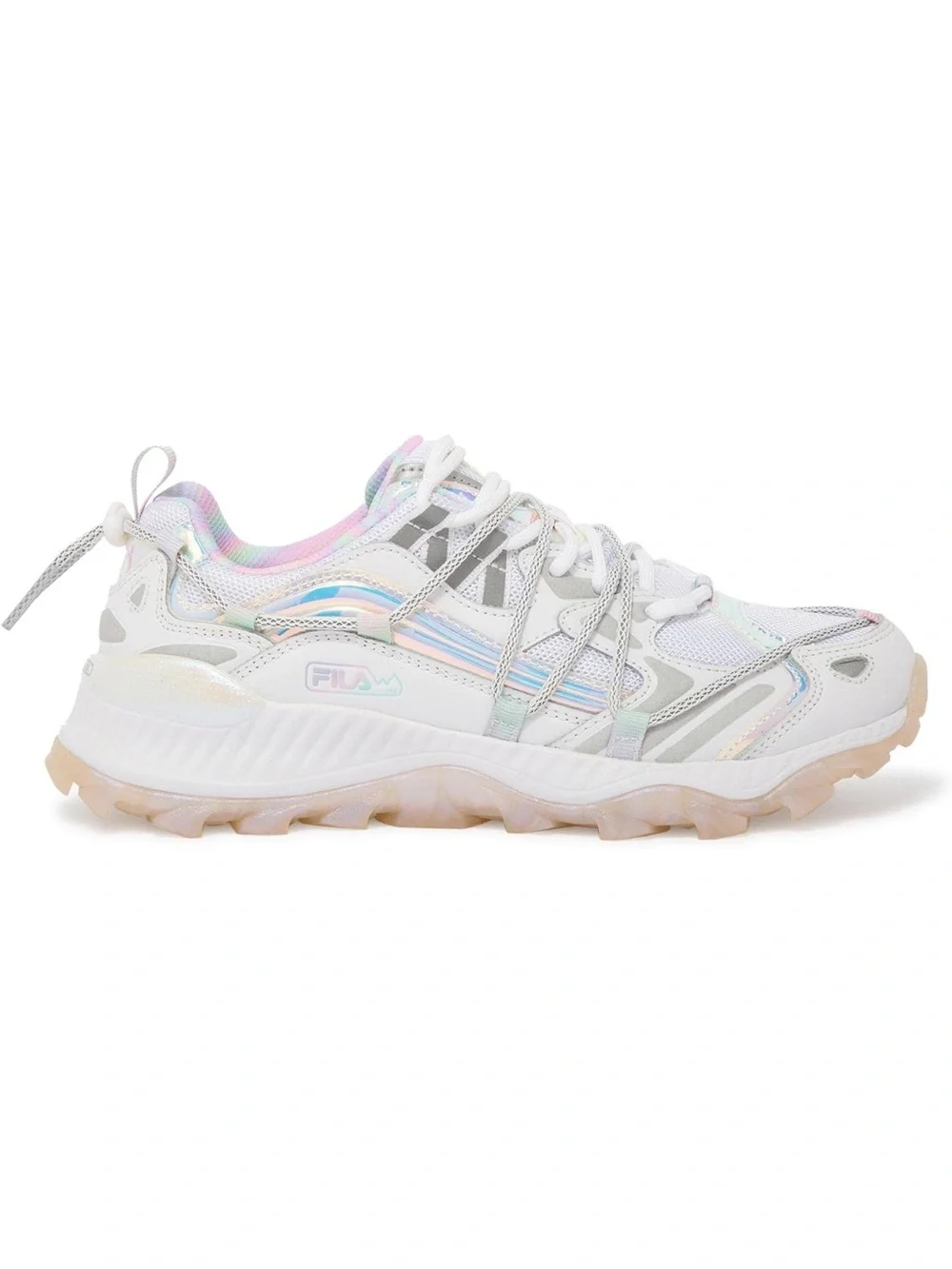 FILA Expeditioner White Iridescent Accent Trail Sneaker 11